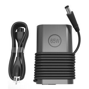 65W 45 Watt AC Adapter for Laptop Charger,19.5V 3.34A Latitude 5400...